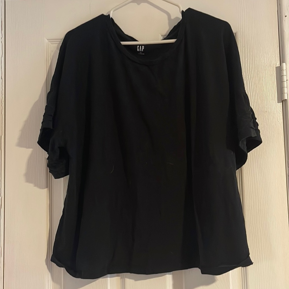 Gap Ruffle Sleeve Top